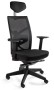 Ergonomiczny fotel biurowy regulowany Tune czarny