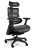 Fotel ergonomiczny siatkowy Ergothrone czarny