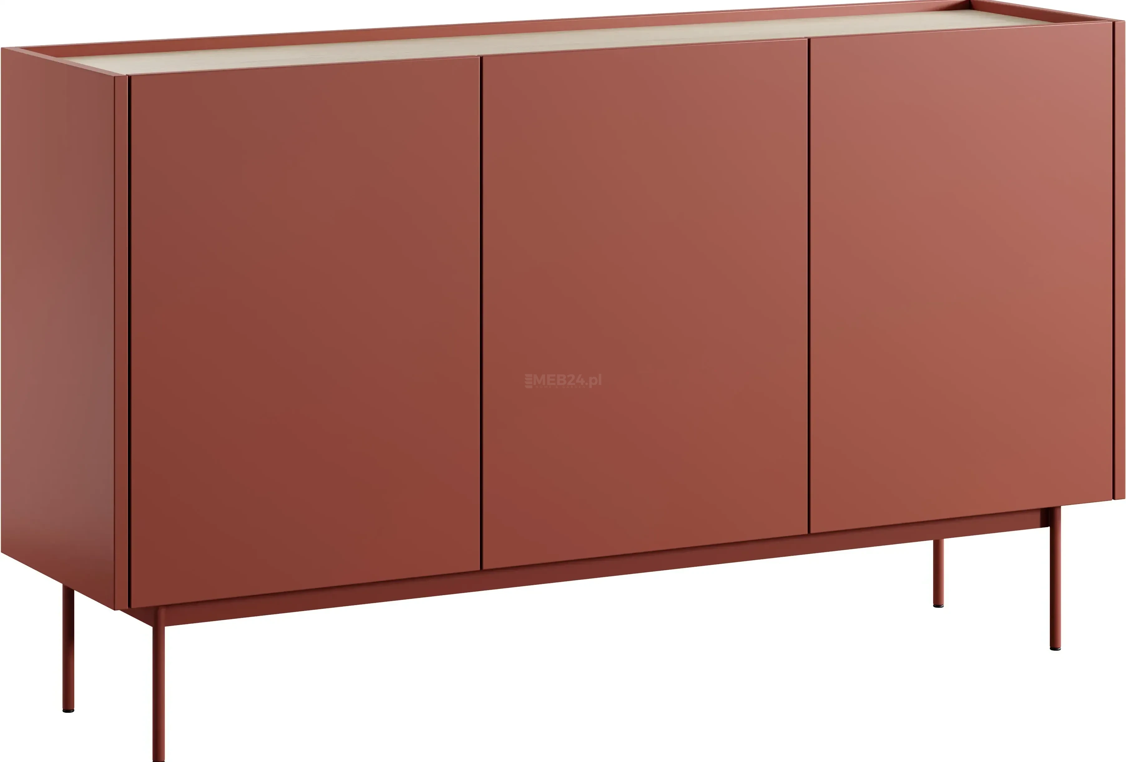 Komoda Color K-144 ceramic red