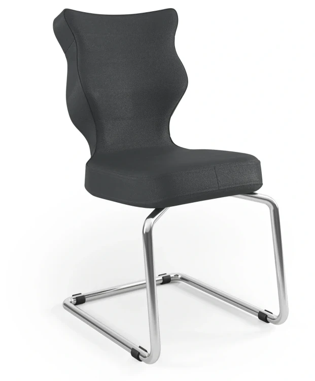 Krzesło konferencyjne ergonomiczne Nero wzrost 159-188 cm chromowana podstawa - Vega 17