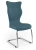Krzesło konferencyjne ergonomiczne Nero wzrost powyżej 188 cm chromowana podstawa - Solar 6