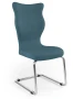 Krzesło konferencyjne ergonomiczne Nero wzrost powyżej 188 cm chromowana podstawa - Solar 6