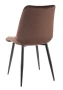 Krzesło tapicerowane Chic Velvet brąz Bluvel 48