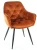 Krzesło tapicerowane Cherry Velvet cynamon Bluvel 4215