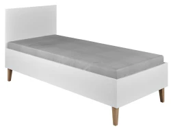 Łóżko dziecięce 180x80 KUBI białe