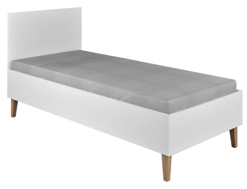 Łóżko dziecięce 180x80 KUBI białe