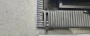 Skrzynia ogrodowa technorattanowa 480 litrów 133x56x64 cm na poduszki szara OUTLET
