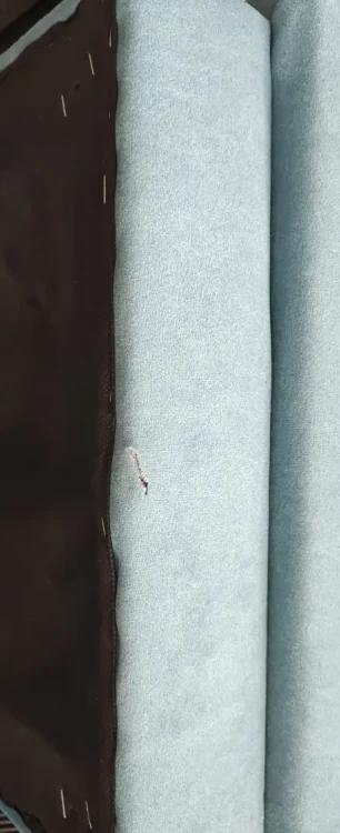 Podnóżek tapicerowany Cindy w stylu skandynawskim OUTLET