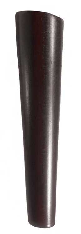 Nóżki proste drewniane orzech dark 21,5cm
