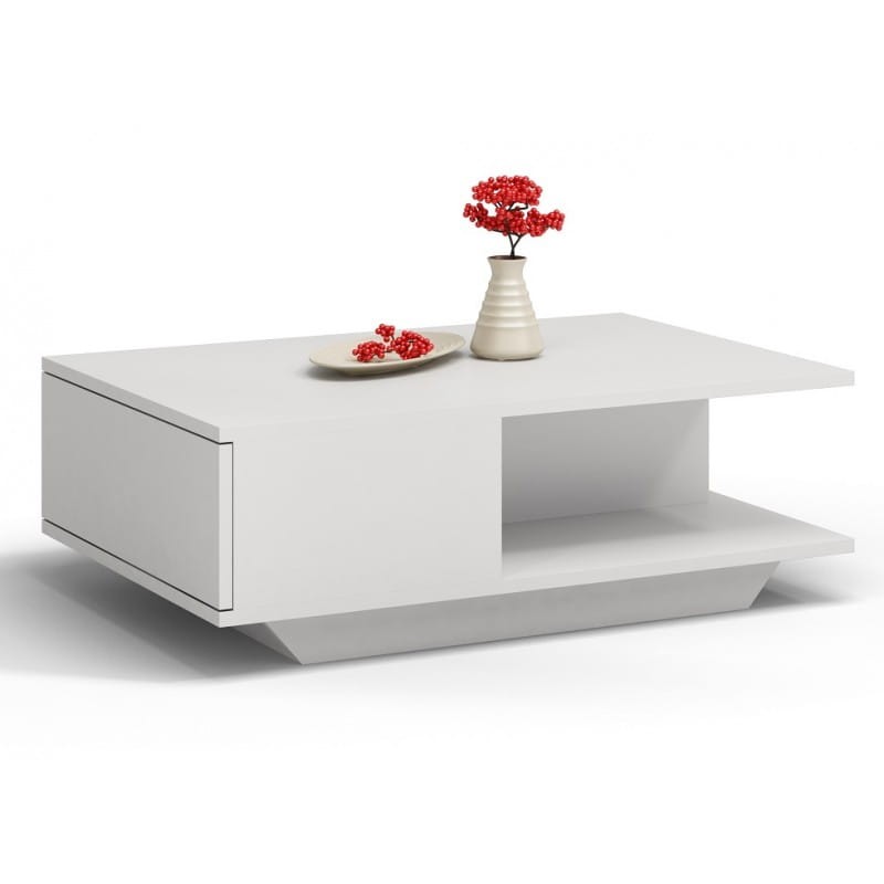 Stolik kawowy ława Minori mat Biały