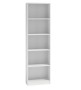 Regał z półkami 40cm Biały
