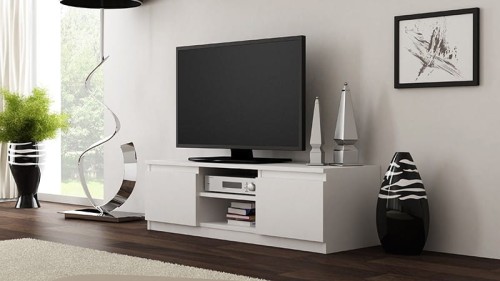 Szafka RTV Bono 120cm Biała