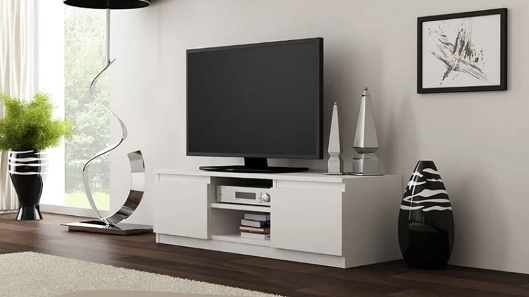 Szafka RTV Bono 120cm Biała