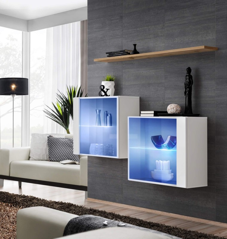 korpus biały mat i wotan / front biały połysk