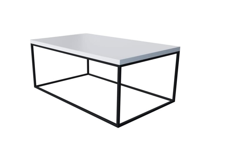 Stolik kawowy Brooklyn Biały połysk