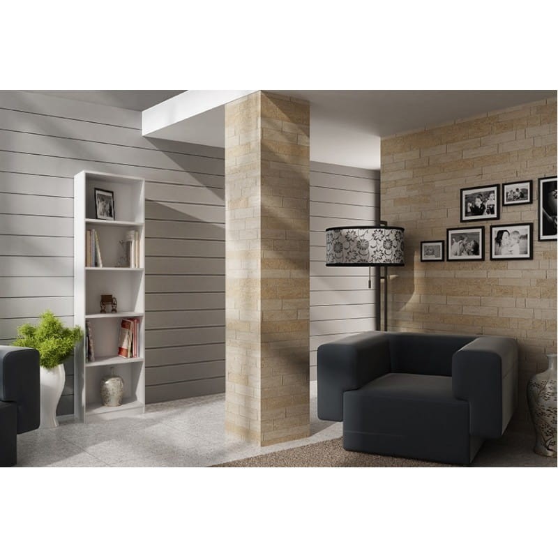 Regał z półkami 40cm Biały