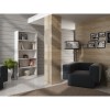 Regał z półkami 80cm Biały
