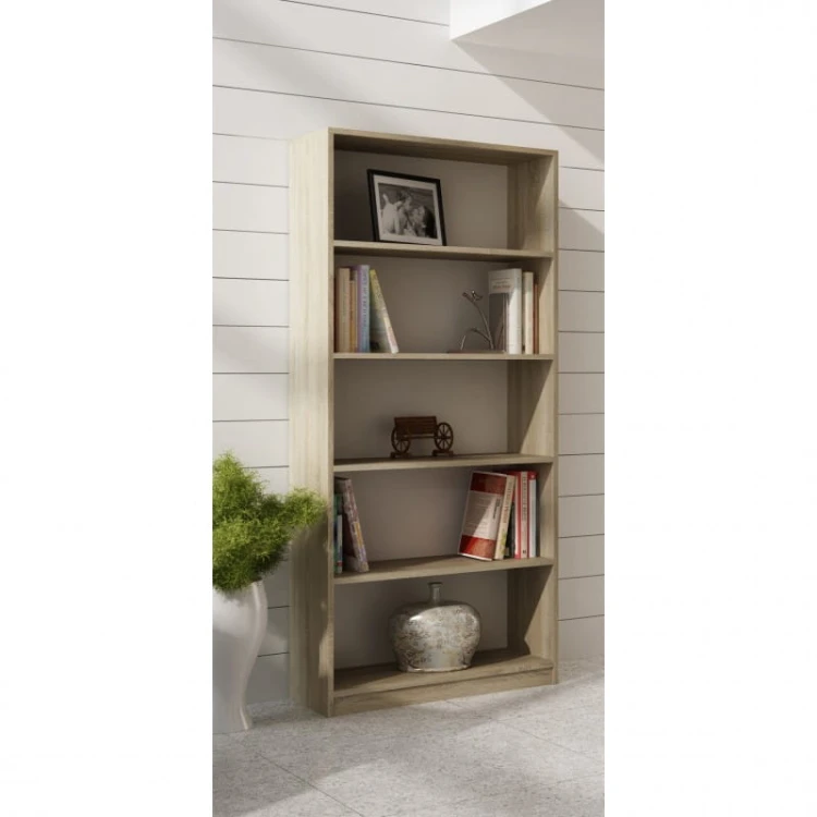 Regał z półkami 80cm Sonoma