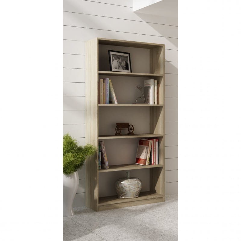 Regał z półkami 80cm Sonoma