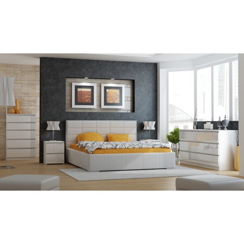 Stolik nocny Malwina II połysk 2 wersje kolorystyczne