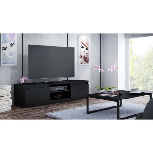 Szafka RTV Bono 120cm Czarna