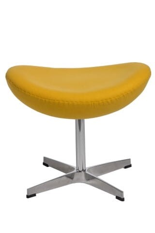 Podnóżek Jajo żółty kaszmir B4 Premium
