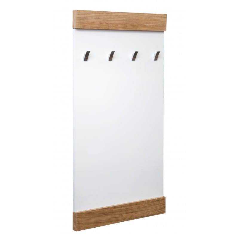 Bueno szafa na buty/komplet przedpokojowy biały połysk/dąb naturalny