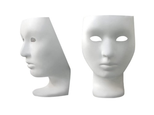 Fotel NEMO FACE CHAIR biały - włókno szklane