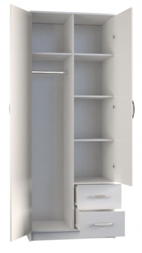 Szafa Walter z lustrem 80 cm / Biała