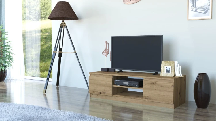 Szafka RTV Bono 120 cm | Dąb Artisan