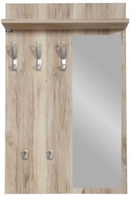 Wieszak ścienny do przedpokoju złożony Hill