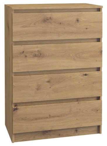 Komoda Malwina II 4 szuflady | Dąb Artisan