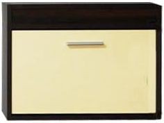 Szafka na buty wisząca złożona Aspen