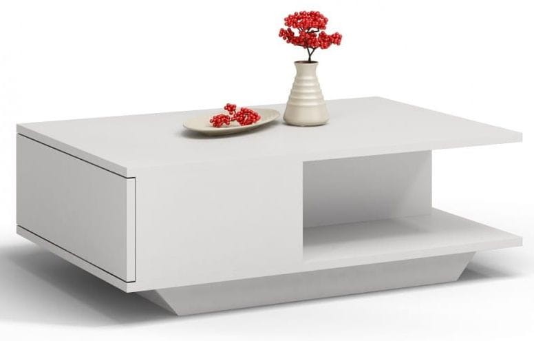 Stolik kawowy ława Minori mat Biały