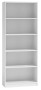 Regał z półkami 60cm Biały