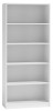 Regał z półkami 80cm Biały