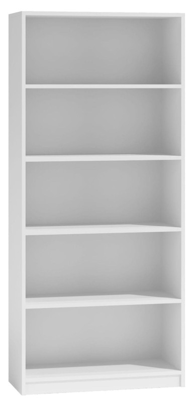 Regał z półkami 80cm Biały