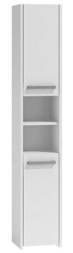 Szafka łazienkowa słupek Basu 30cm Biała