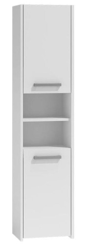 Szafka łazienkowa słupek Basu 40cm Biała