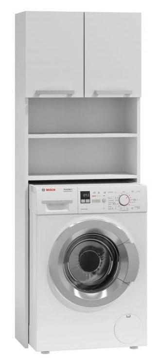 Szafka łazienkowa nad pralkę Basu Biała