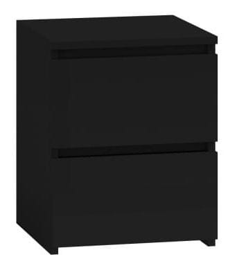 Stolik nocny Malwina II Czarny