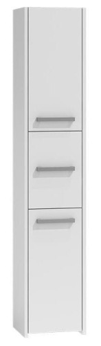 Szafka łazienkowa słupek Basu II 30cm Biała