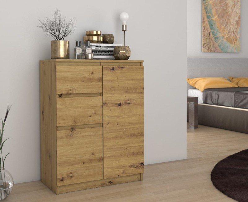 Komoda szafka Sergiusz 70 cm dąb artisan