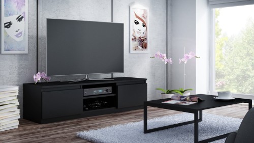 Szafka RTV Bono 140cm czarny