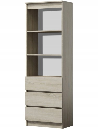 Regał biurowy Tymon 60 dąb sonoma