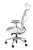 Fotel biurowy ergonomiczny siatkowy Hero biały
