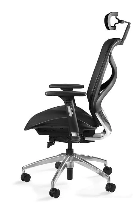 Fotel biurowy ergonomiczny siatkowy Hero czarny