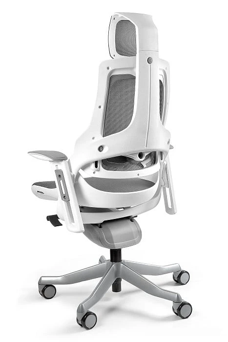 Fotel gabinetowy ergonomiczny WAU biały