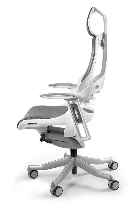 Fotel gabinetowy ergonomiczny WAU biały