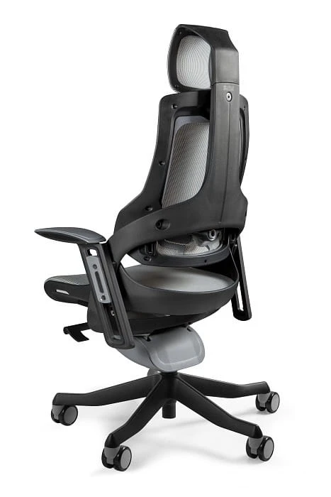 Fotel gabinetowy ergonomiczny WAU czarny